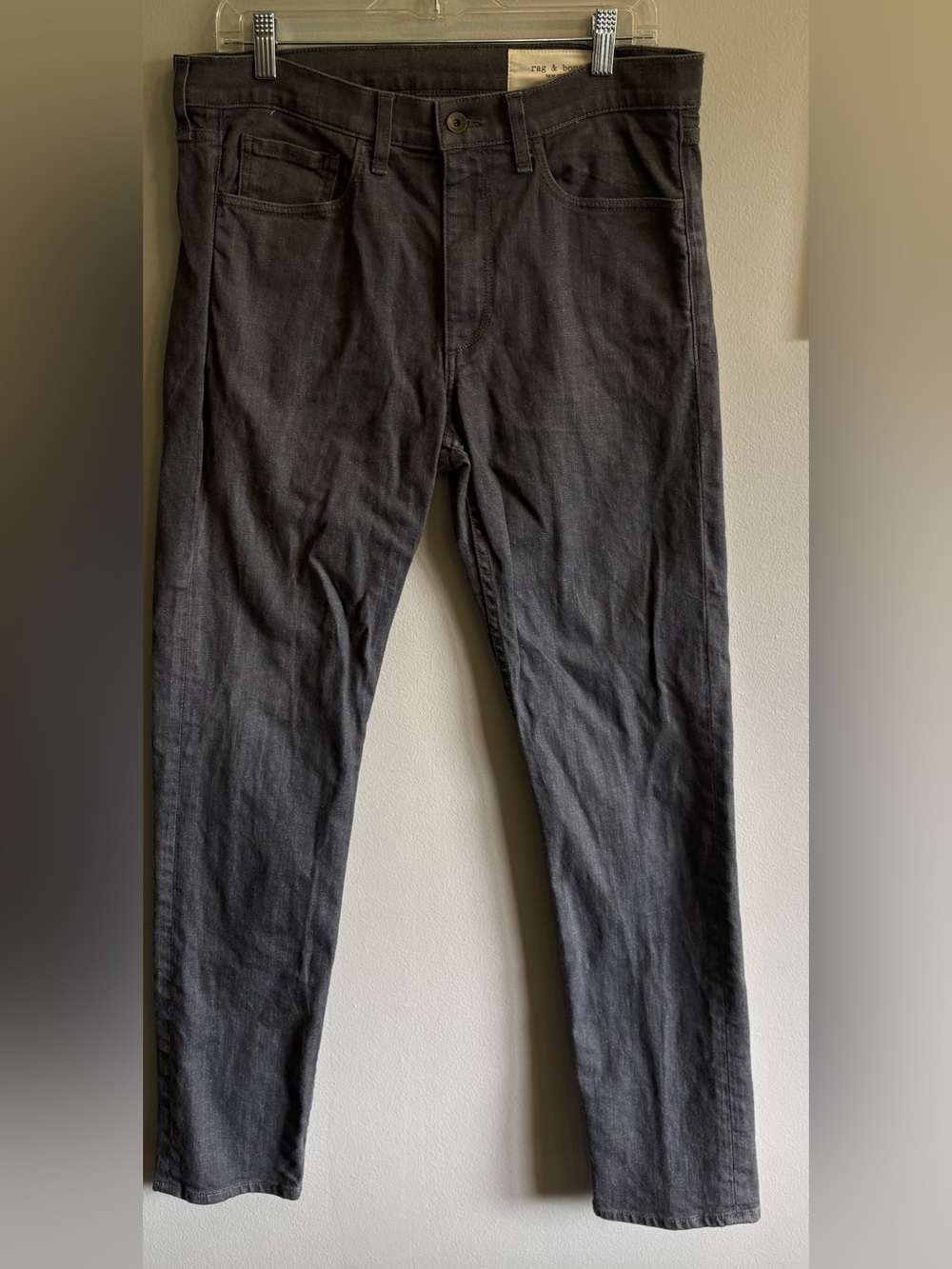 rag & bone Gray Fit 2 Slim Jeans Size 32x32